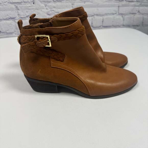 Sam Edelman Shoes - Sam Edelman Pippa Ankle Boots Side Zip Braid Detail
